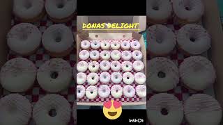 Mini donitas personalizadas dulcesdonuts fiesta shortvideo tutorial comida [upl. by Aitat]