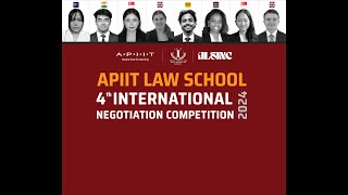 APIIT Law School International Negotiation Competition ALSINC 2024  Closing Ceremony [upl. by Garwin]