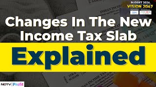 Revised Income Tax Slabs Under New Tax Regime Changes In New Tax Regime Explained  NDTV Profit [upl. by Digirb]