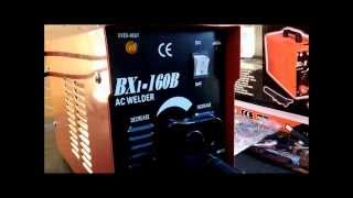 AC ARC WELDING MACHINE BX160 REVIEW [upl. by Igor399]