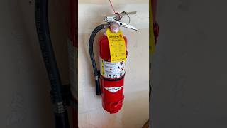 Fire Extinguishers In The Garage fireextinguisher fireprotection firesafety [upl. by Erick]