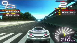 Ridge Racer V Time Attack  Kamata Angelus [upl. by Nauqel]