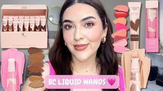 NUEVOS LIQUID WANDS DE BEAUTY CREATIONS ¿VALEN LA PENA RESEÑA SWATCHES TRYON 🩷 [upl. by Simpkins]