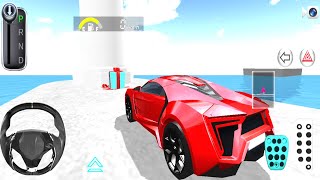 New Red Lykan Hypersport Car in The Showroom  3D Driving Class 2024  Android Gameplay [upl. by Asemaj520]