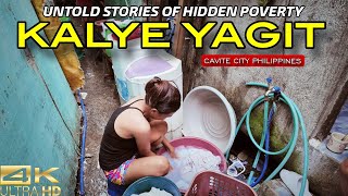 Life in Philippine Slums  KALYE YAGIT Cavite City 4K [upl. by Tyne]