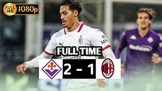 FIORENTINA VS AC MILAN 21  HIGHLIGHT amp GOALS FULL HD  SERIEA 202425 [upl. by Grinnell]