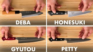 How To Use Every Japanese Knife  Method Mastery  Epicurious [upl. by Stanleigh96]