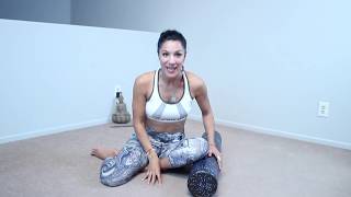 RELEASE BACK PAIN WITH FOAM ROLLING [upl. by Nozicka]