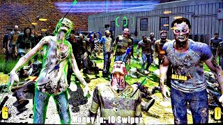 The Walking Dead ARCADE 2 Player Game Play New 2017 Game Release Zombie First Person Shooter [upl. by Snave]