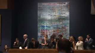 Historic RecordBreaking Contemporary Art Evening Auction [upl. by Llerad693]