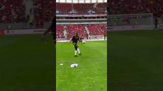 😮‍💨🇨🇩🇧🇷 Yannick Bolasie is enjoying life out in Brazil trendingshorts soccerskills viral [upl. by Sunshine]