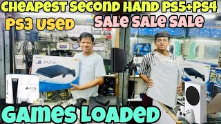 Second Hand PS5PS4PS3 Special Offer Sale😍😍PspPs Vita Latest Console Cheapest Price [upl. by Leugimsiul]