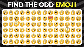 Find the Odd One Out in 10 seconds 30 Ultimate Emoji Puzzle Challenge 43 [upl. by Hanahsuar450]