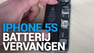 iPhone 5s batterij vervangen  Fixjenl [upl. by Jacobs]