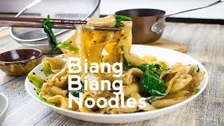 HandPulled Noodles  Biang Biang Mian [upl. by Nnylidnarb168]