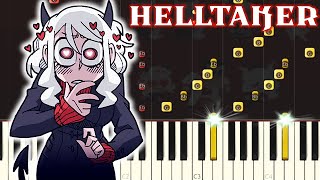 Helltaker  Vitality Piano Tutorial [upl. by Hayyim]