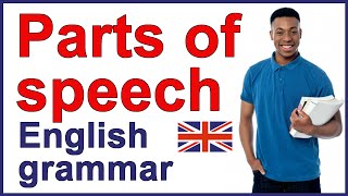 Parts of speech with examples  English grammar [upl. by Asnerek]