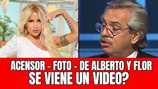 Florencia Peña REACCIONA SOBRE LA FOTO FILTRADA Y EL VIDEO EN ACENSOR con Alberto Fernández [upl. by Kirtley]