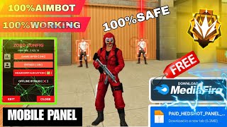 ANTIBAN FF PANEL🔥 FREE FIRE INJECTOR🔥OB46 FREE FIRE HACK👿FF PANEL HACK MOBILEFF HACKFF INJECTOR😱 [upl. by Richmond709]