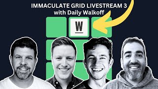 Immaculate Grid  Livestream 3  w Daily Walkoff [upl. by Llertac]