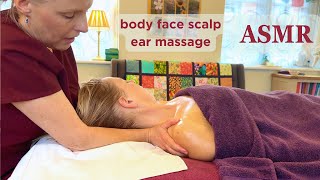 ASMR Sleepy Aromatherapy Body Face amp Scalp Massage  Kinesiology  Unintentional ASMR Real Person [upl. by Niatsirt]