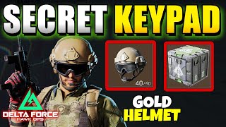 Delta Force Secret Keypad Combination Puzzle Zero Dam Easter Egg Crate GOLD HELMET [upl. by Marucci]