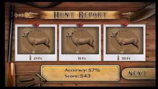 Buck Fever Wii Hunting gameplay [upl. by Compton]