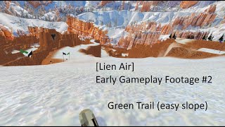 Lien Air Snowboarding EarlyGameplayFootage 2 unity3d gamedev gamedesign snowboard pcgames [upl. by Anitniuq]