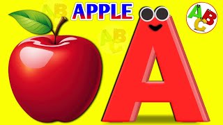 ABCDEFG  ABCD ALPHABET  ABC SONGS  A is for Apple a a Apple  English Alphabet [upl. by Desirae]