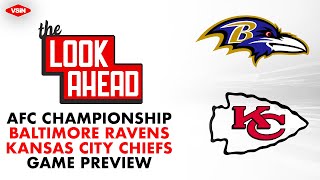 AFC Championship Game Preview Ravens vs Chiefs [upl. by Haeli]