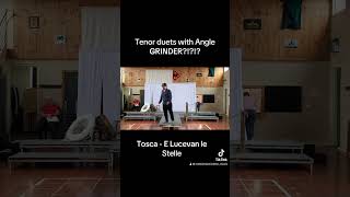 E Lucevan Le Stelle  Duet with Angle Grinder opera tenor cavaradossi tosca touringlife [upl. by Hteb]