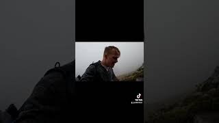 Solo hiking the tatras mountains in extreme fog 🇵🇱 [upl. by Sanoj]