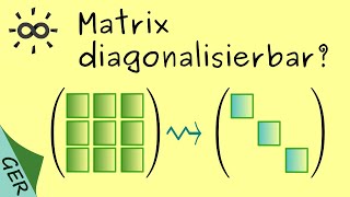 Matrix diagonalisierbar [upl. by Casanova]