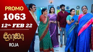 ROJA Serial  Episode 1063 Promo  ரோஜா  Priyanka  Sibbu Suryan  Saregama TV Shows Tamil [upl. by Haissem348]