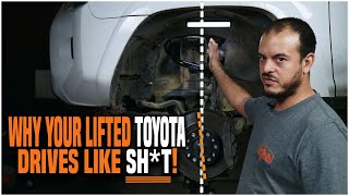 Your Lifted OffRoad ToyotaFordChevy NEEDS Upper Control Arms  The TRUTH about Caster Correction [upl. by Chaing]