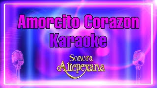 Amorcito Corazon  Sonora Altepexana  Karaokes Mendez [upl. by Valdis]