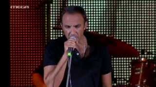 Duo Live Nikos Aliagas Lavrentis Machairitsas Le souffle 9072012 [upl. by Jaimie]