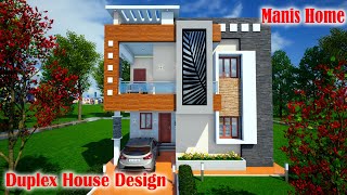 duplex house design 30x40 – manis home [upl. by Eittol653]