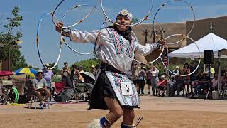 3RD ANNUAL NAKOTAH LARANCE YOUTH HOOP DANCE CHAMPIONSHIP 2024  Jerry Hunt [upl. by Giesecke54]