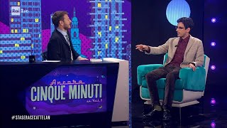 Cattelan intervista Valerio Lundini  Stasera cè Cattelan su Raidue 27102022 [upl. by Eittak]