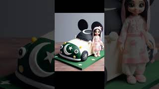 Pakistan Cake Ideas Pakistan Independence Day shorts video viralshorts javerias lifestyle [upl. by Acemaj]