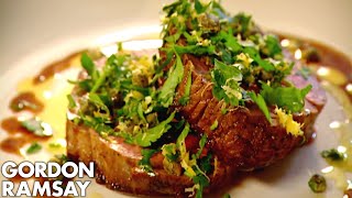 Fillet Steak with Gremolata  Gordon Ramsay [upl. by Essile]