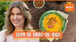 Sopa de grãodebico com linguiça  Rita Lobo  Cozinha Prática [upl. by Eras]