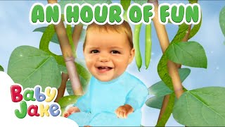 BabyJakeofficial  1 Hour of Fun Adventures 👶🪐🌴  Full Episodes  Yacki Yacki Yoggi [upl. by Nosnej]