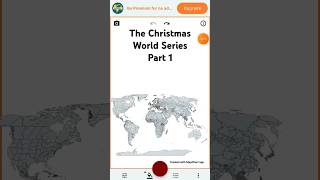 The Christmas World New Series Part 1 christmas world geography series countries map [upl. by Ynnavoj]