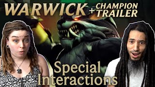 Arcane fans react to Warwick Special Interactions amp Eye Of The Beast Trailer  League Of Legends [upl. by Siuraj]