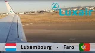 Flight Report 🇱🇺LuxembourgFaro🇵🇹 Boeing 737800 Luxair [upl. by Granlund]