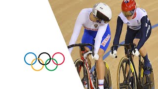 Cycling Track Womens Sprint 116 Finals  Full Replay  London 2012 Olympics [upl. by Waddell]