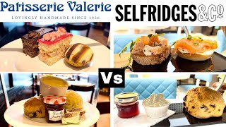 Afternoon Tea  Patisserie Valerie Vs Selfridges  Who Wins [upl. by Ileray]