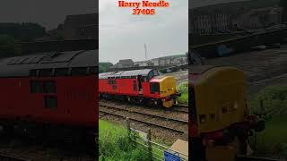 Class 37 Harry Needle Livery 37405 class37 locomotive trainspotting [upl. by Cosmo]